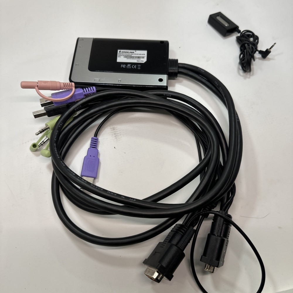 2-port USB DVI-D Iogear