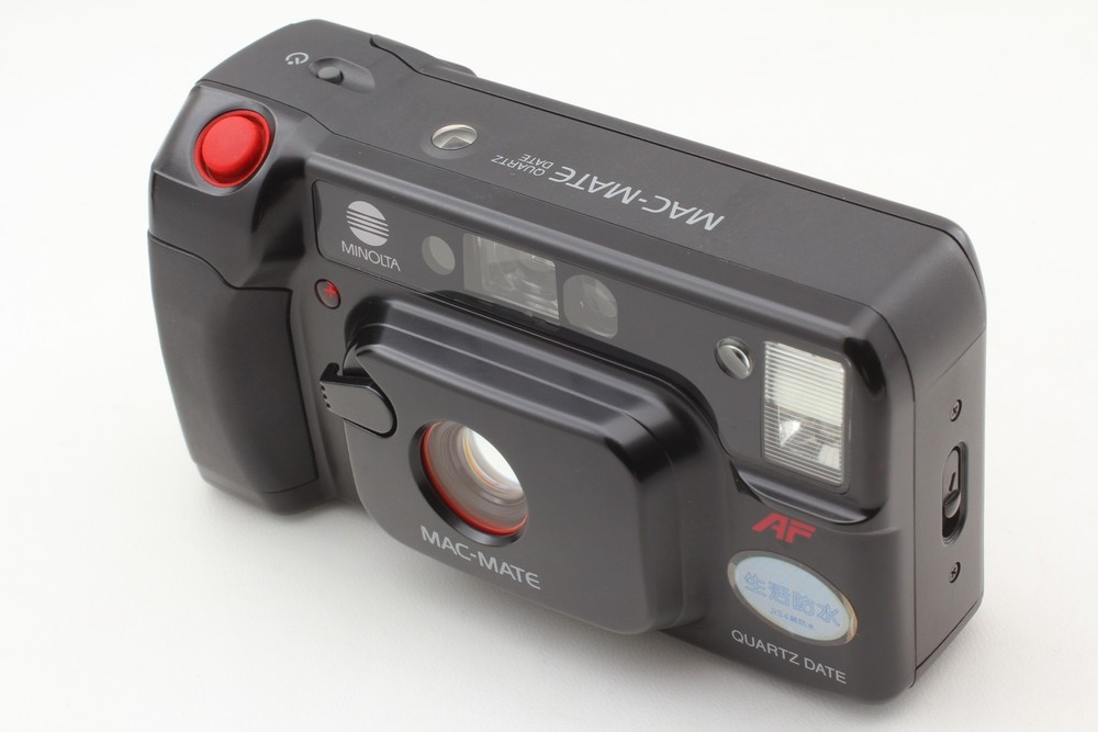 [Exc+5] Minolta Mac-Mate QZ Date Compact Camera From JAPAN