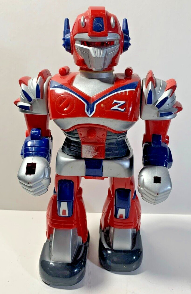 Old Vintage Robot Hap-P-kid 7" action kids toy