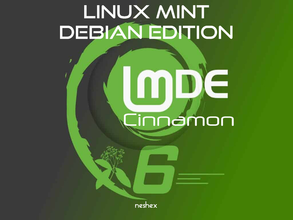 Linux Mint Debian Edition LMDE 6 Faye Bootable USB Flash Drive