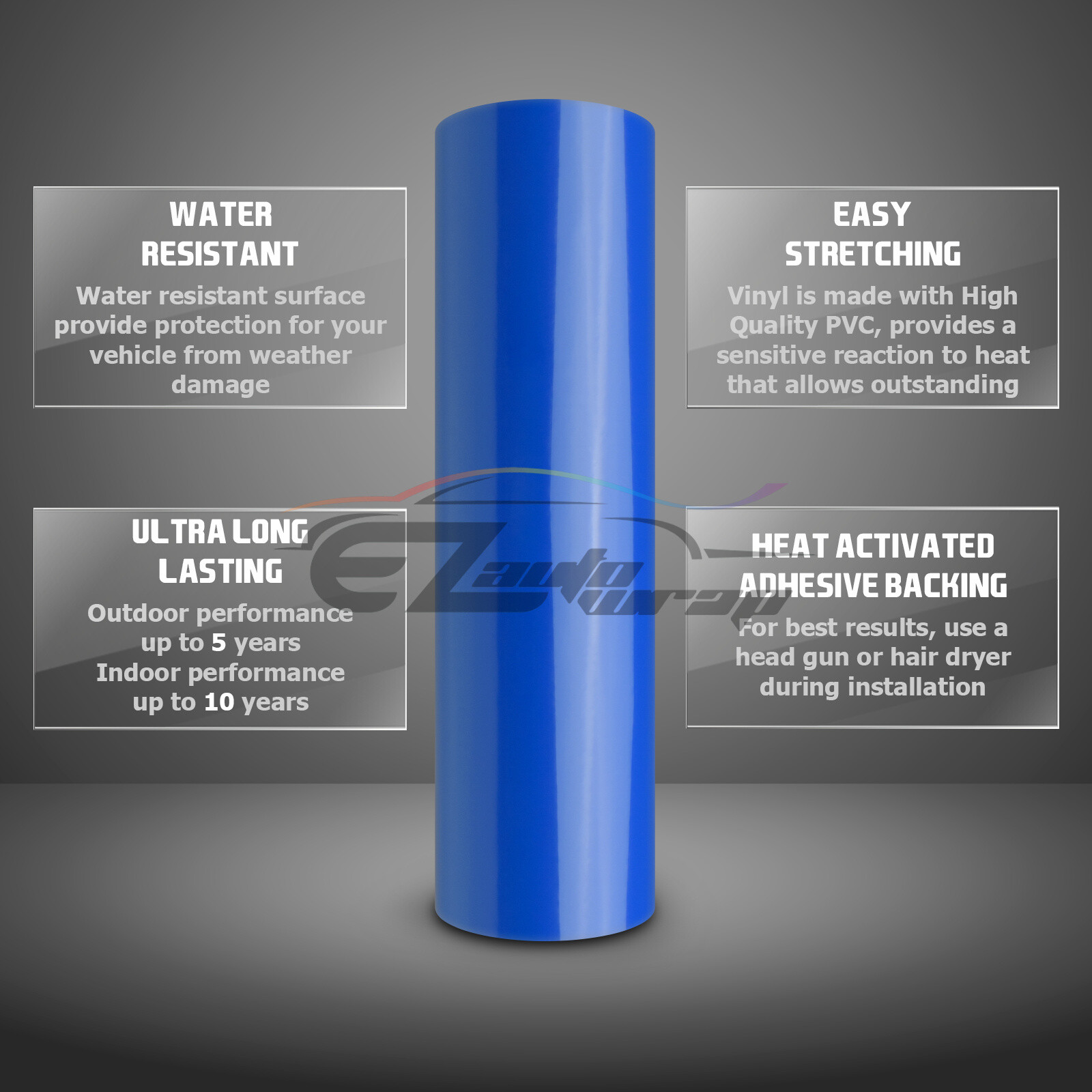 Gloss Glossy Vinyl Car Laptop Auto Wrap Sticker Decal Bubble Free Air Release