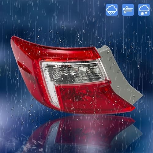 1-Pack Tail Light Assembly Replacement for Camry 2012-2014 Left Side Brake