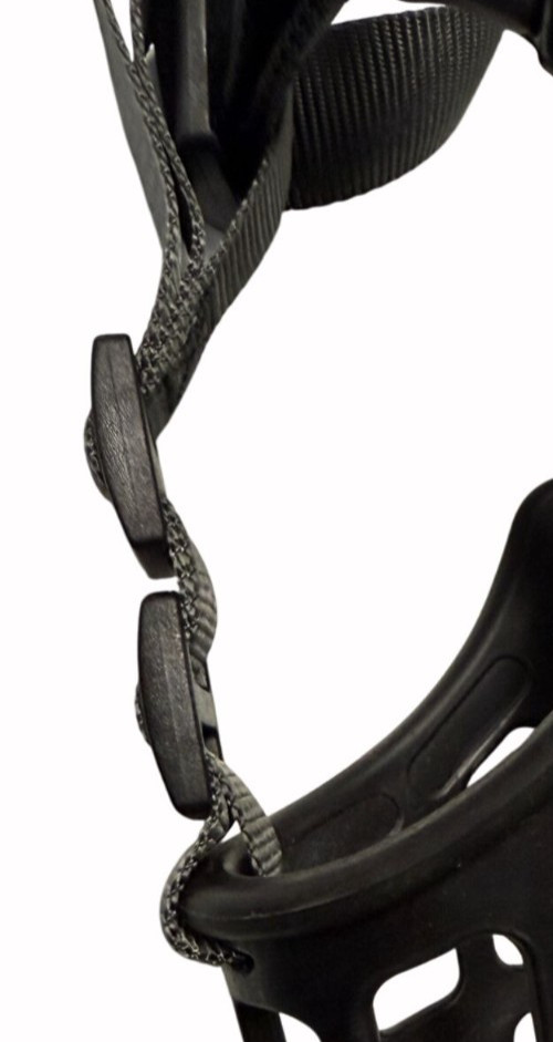 Medium Dog Muzzle Basket Adjustable Nylon Rubber Black 5.5" Border Collie