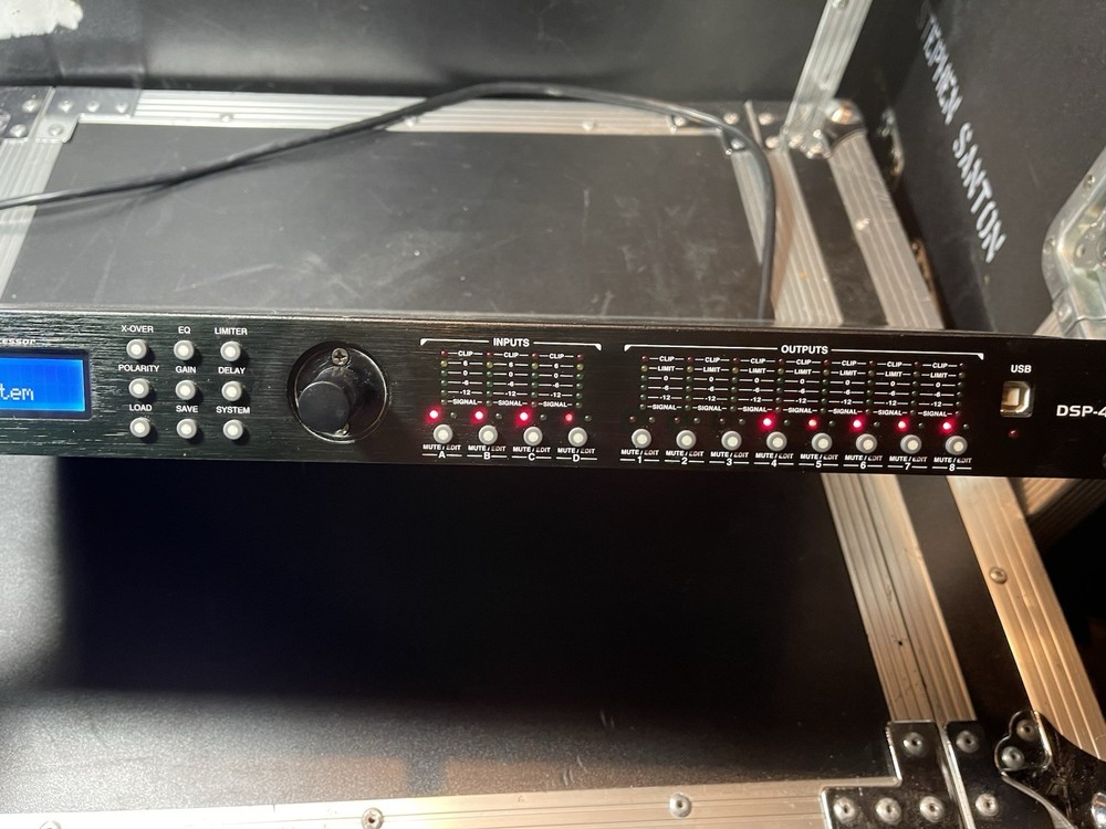 Audio Lab 24bit Dsp 4x8 Digital Processor