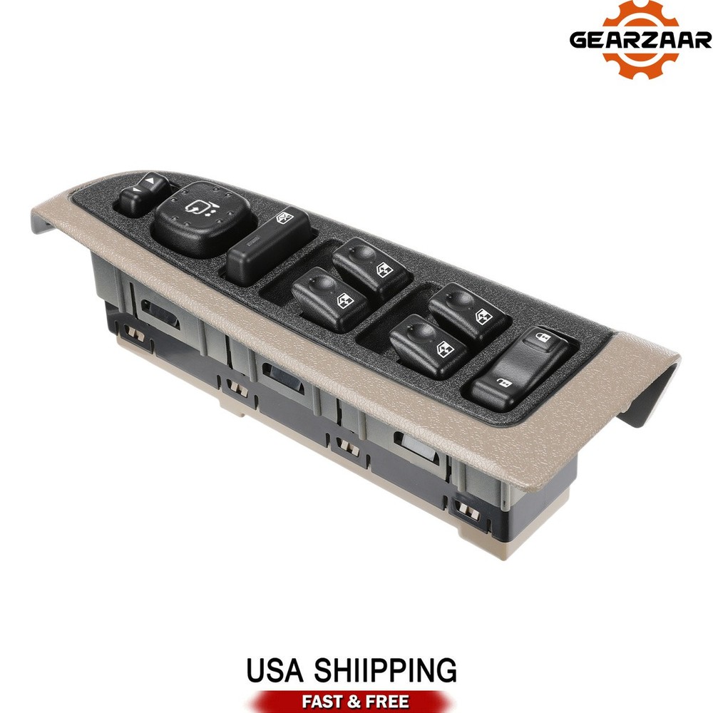 Power Window Switch & Panel For Chevy Driver Side US Power Window Switch & Panel
