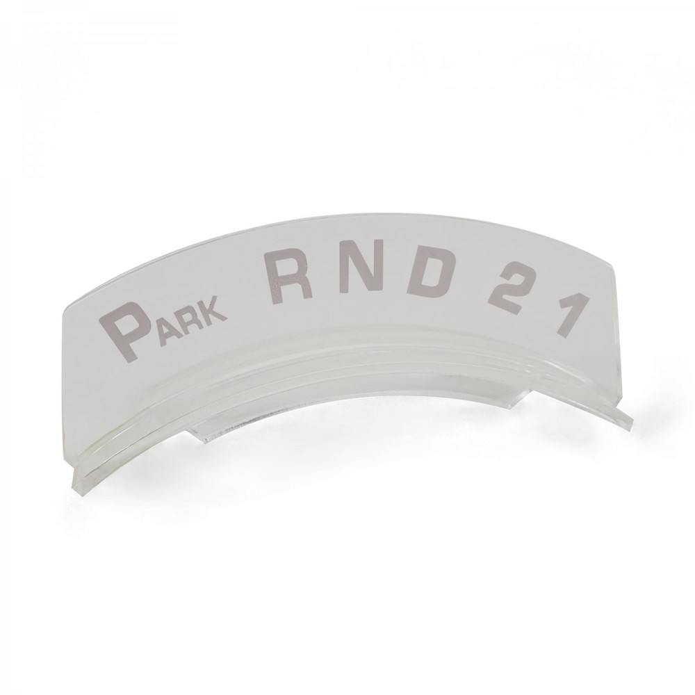 Steering Column Standard Gear Indicator Window - Non-Keyed Column