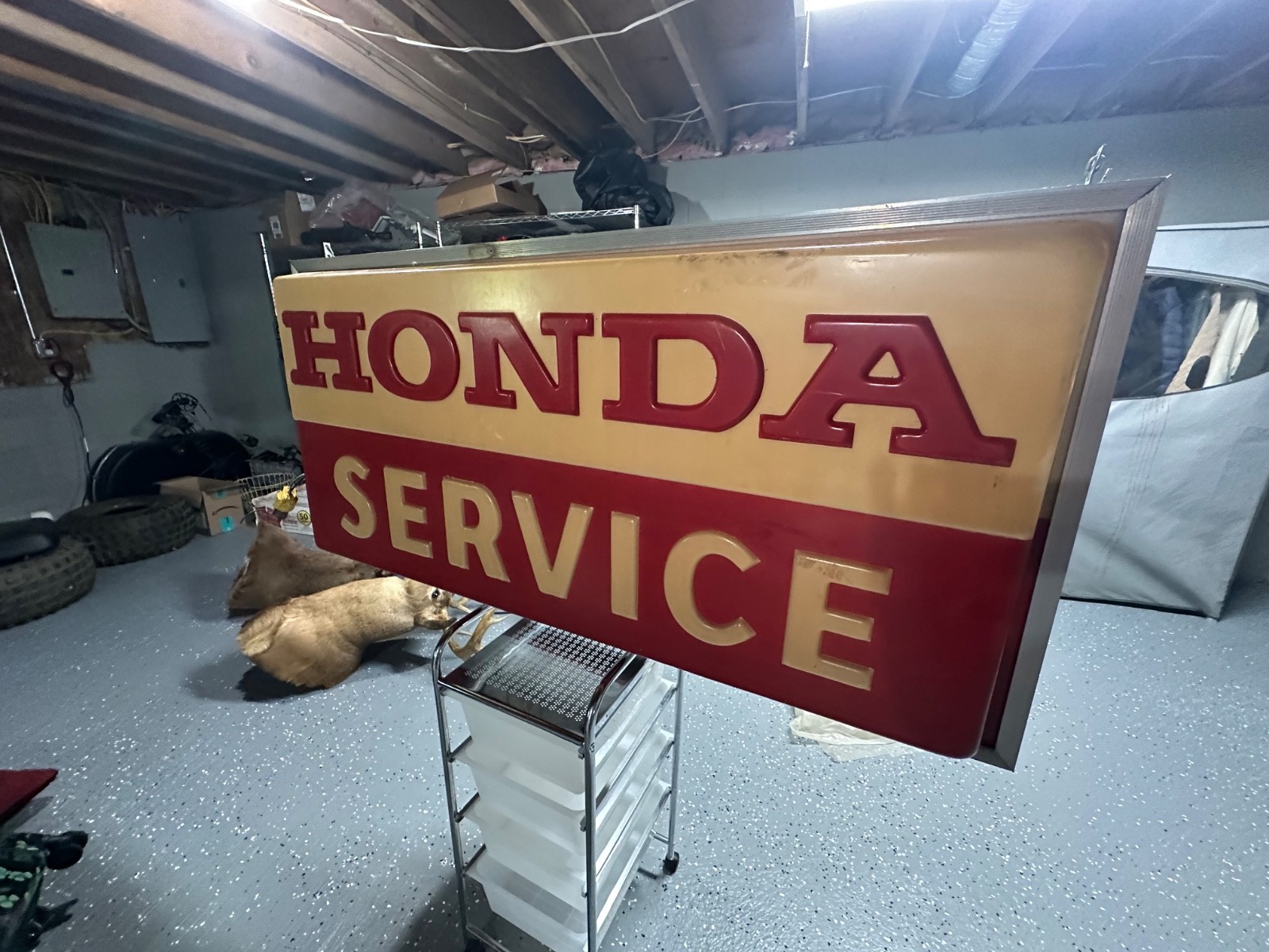 ORIGINAL DEALER HONDA SERVICE SIGN