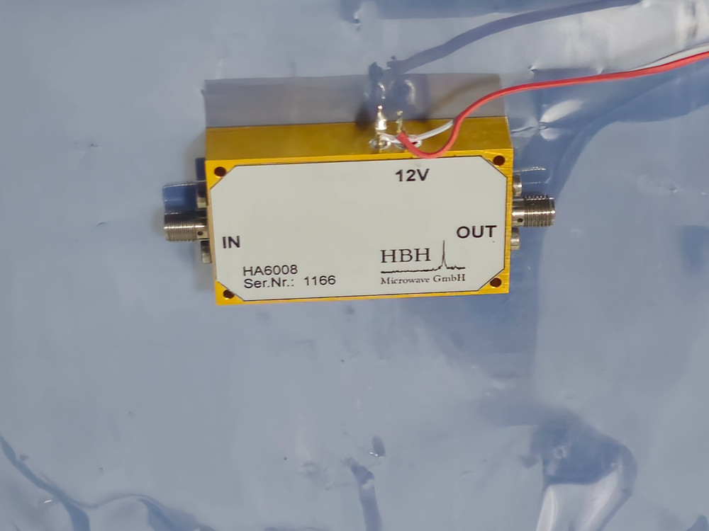 HBH HA6008 RF Microwave Amplifier 12V SMA Connector Module