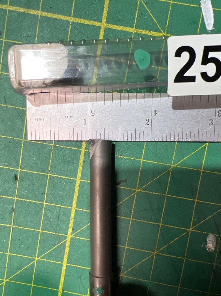 E.C. KITZEL PCD SOLID CARBIDE BORING BAR 25/64 SHANK