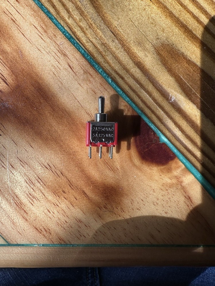 DPDT On-On-On Panel Mount switch