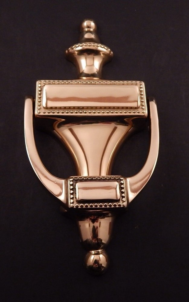 8" Solid Brass Door Knocker From National Hardware N215913