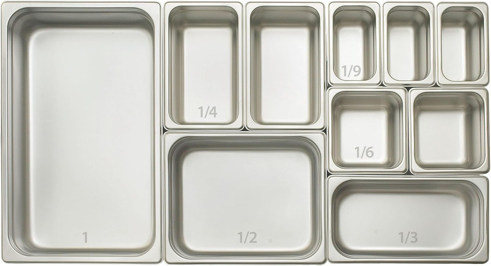1/3 Size Pan 6" Depth (NSF)