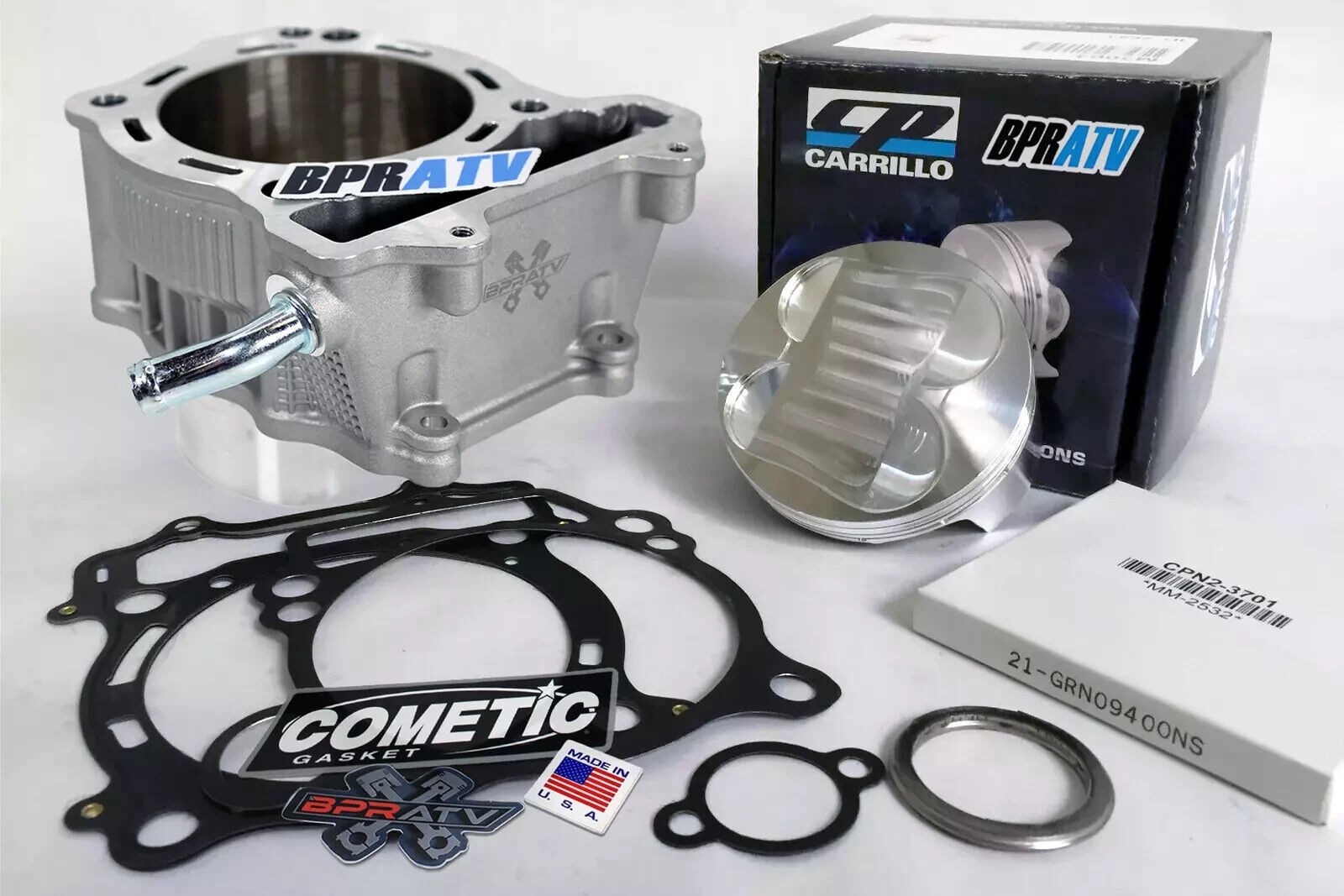 Suzuki DRZ400 DRZ 400 Z400 94mm 434 cc Big Bore Cylinder CP Top End Rebuild Kit