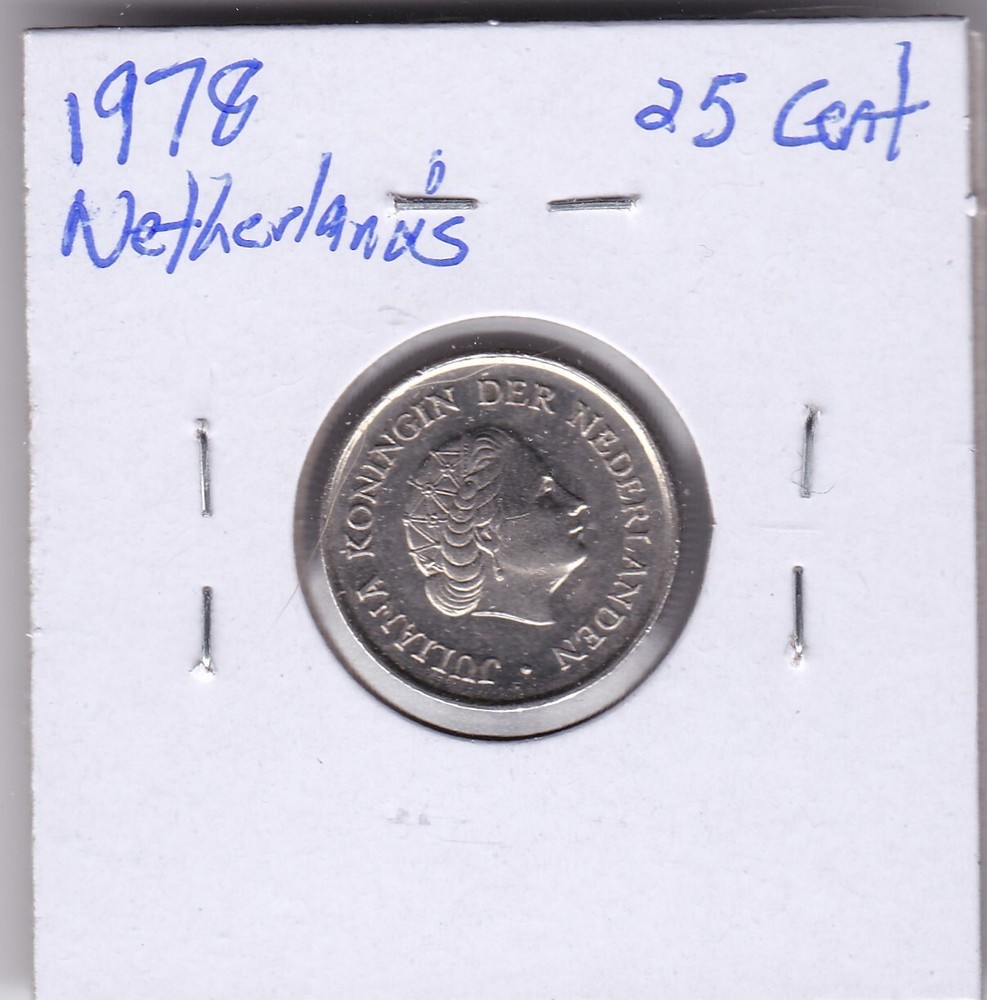 1978 Netherlands 25 Cent