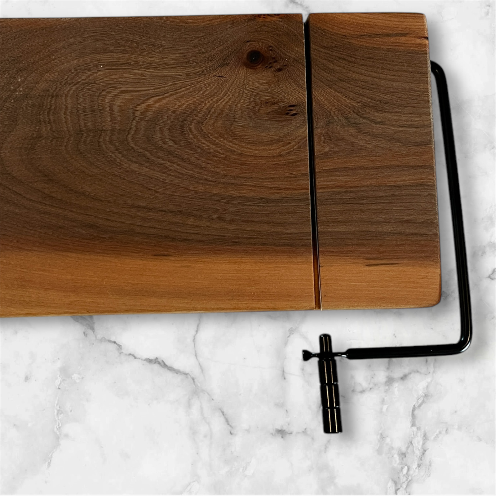 5-Pack of 6” Cheese Slicer Hardware – Black Finish – DIY Cheese Cutting Kit