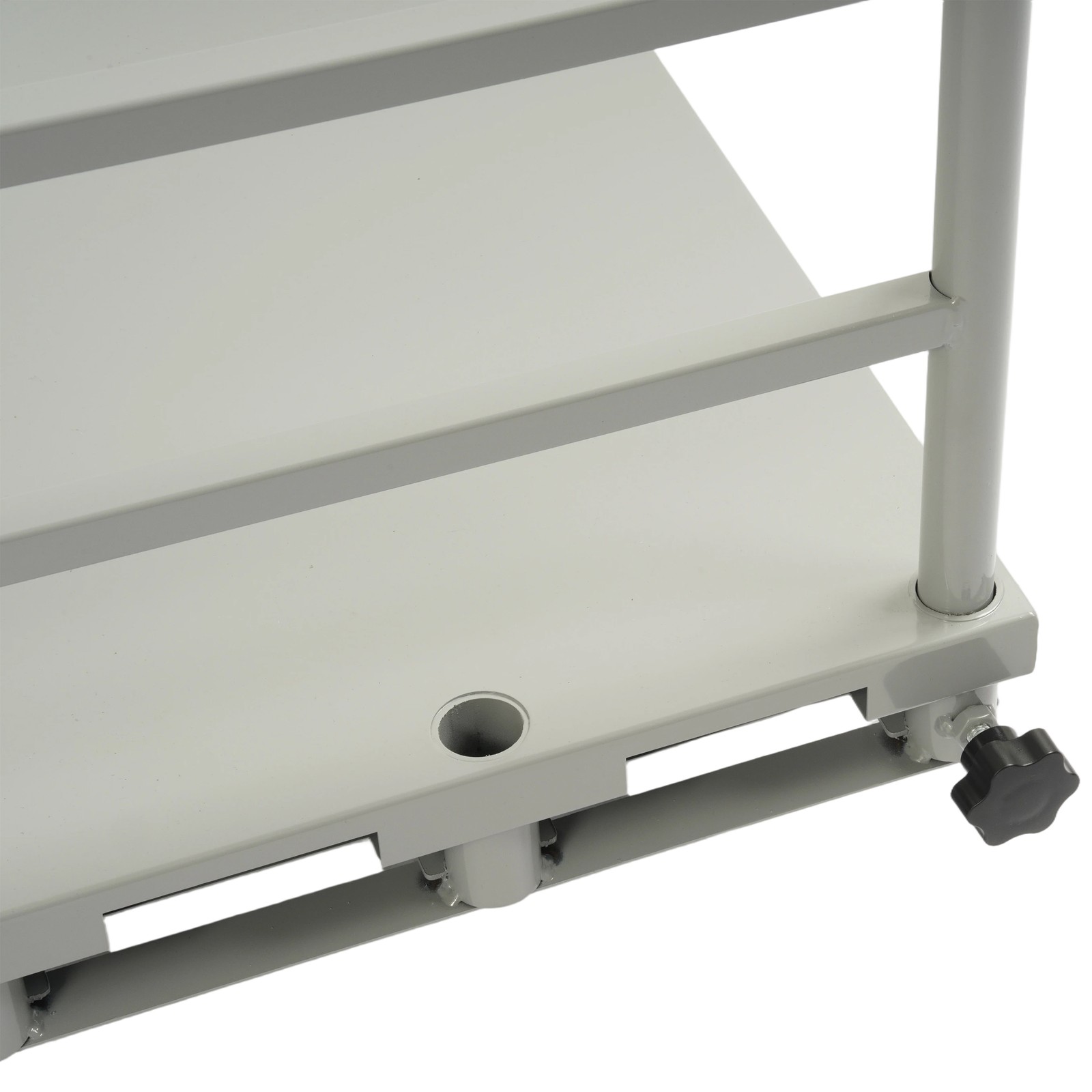 2200 lb 2- in-1 Drywall Sheet Cart, Lumber Platform Truck Dolly Cart W/4 Casters