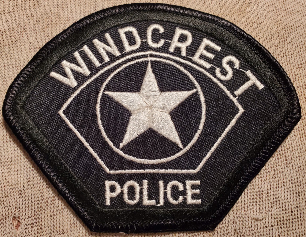 TX Windcrest Texas Police Shoulder Patch