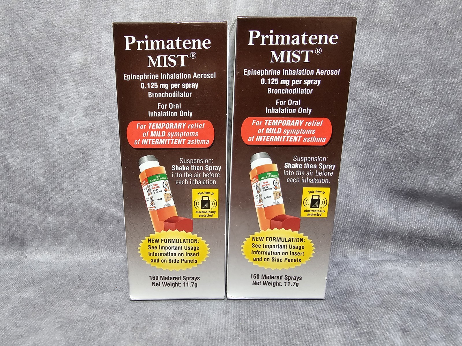 2-Pack - Primatene Mist Epinephrine Inhalation Aerosol New EXP 08/2026+ Fast 🚢