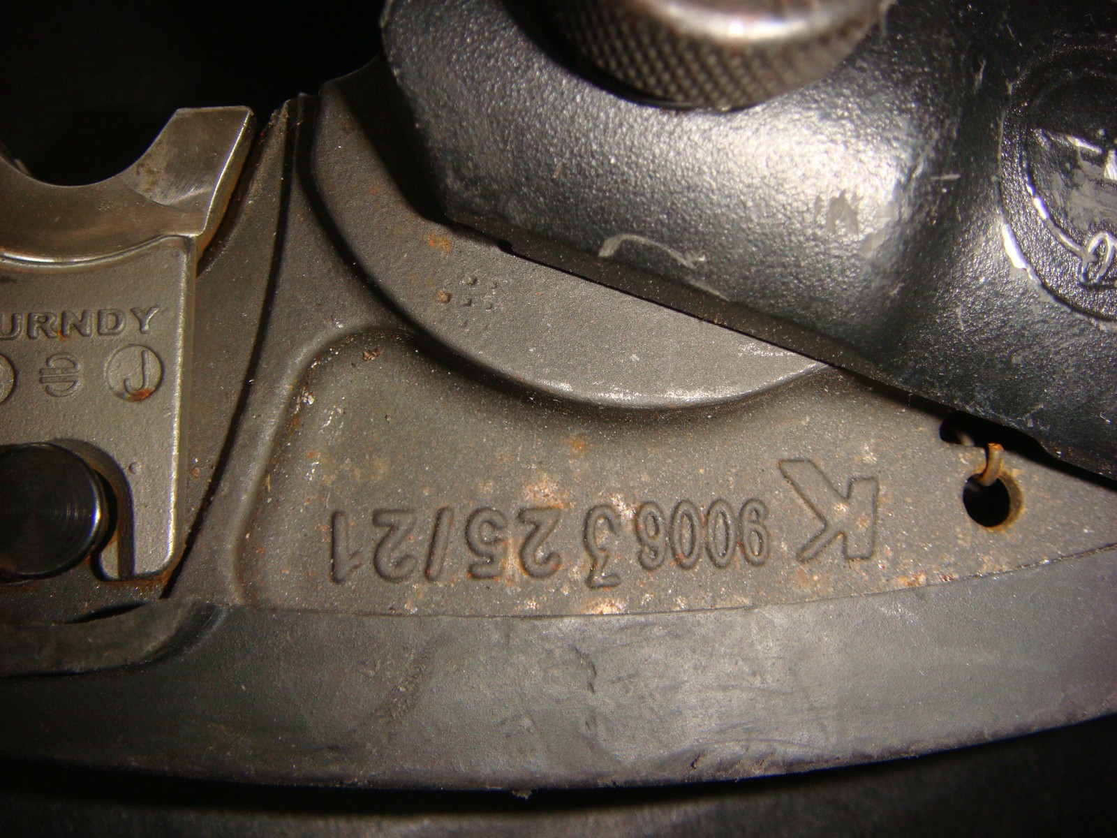 HILTI NUN 54-A CORDLESS CABLE CRIMPER 1 BATTERY & 1 CRIMP HEAD DIE