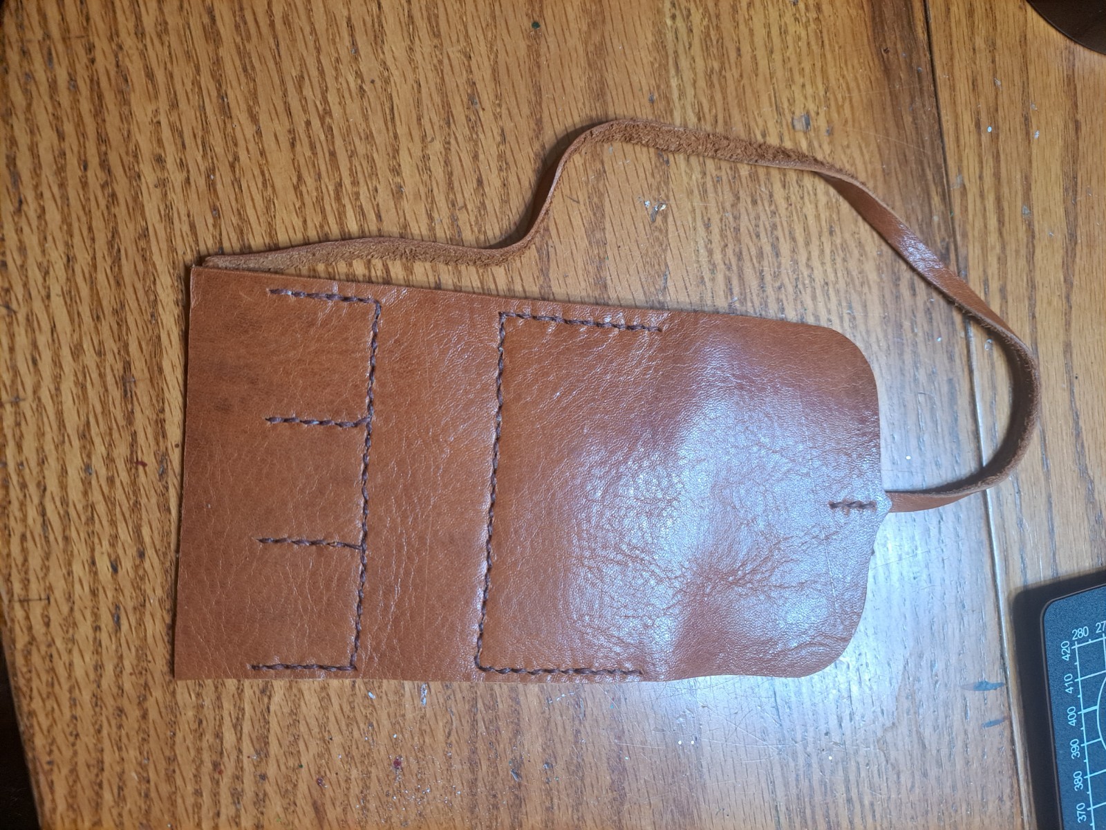 Colonial Style Flint Wallet For Blackpowder Rifles Revolutionary War Fur Trade