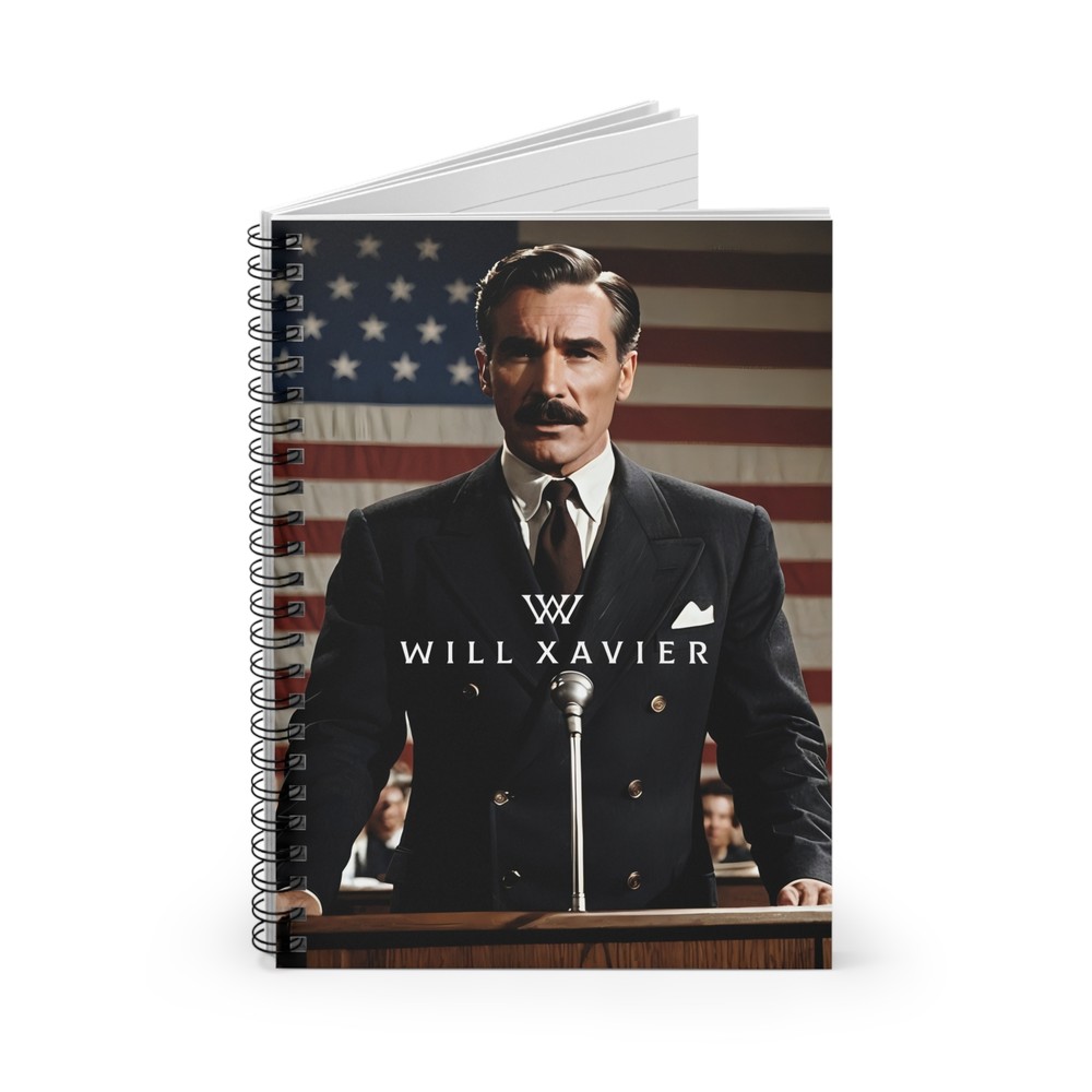 Will Xavier - Spiral Notebook