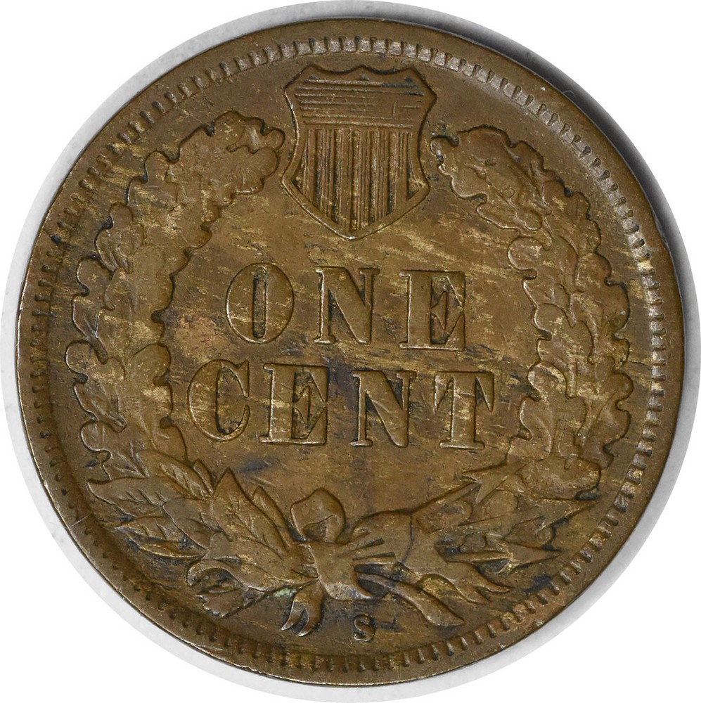 1908-S Indian Cent F Uncertified #1021