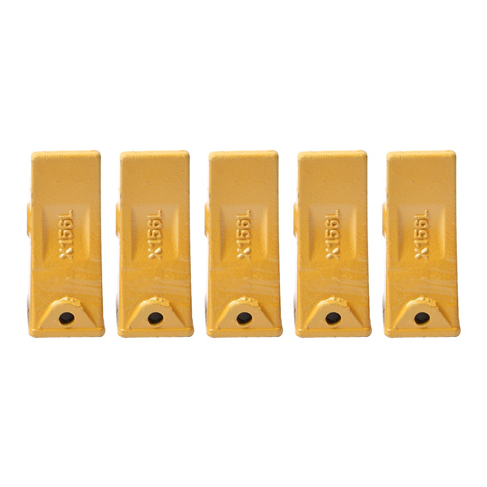 10 Pack X156 L Long Teeth with ROLL PINS for Digging Buckets