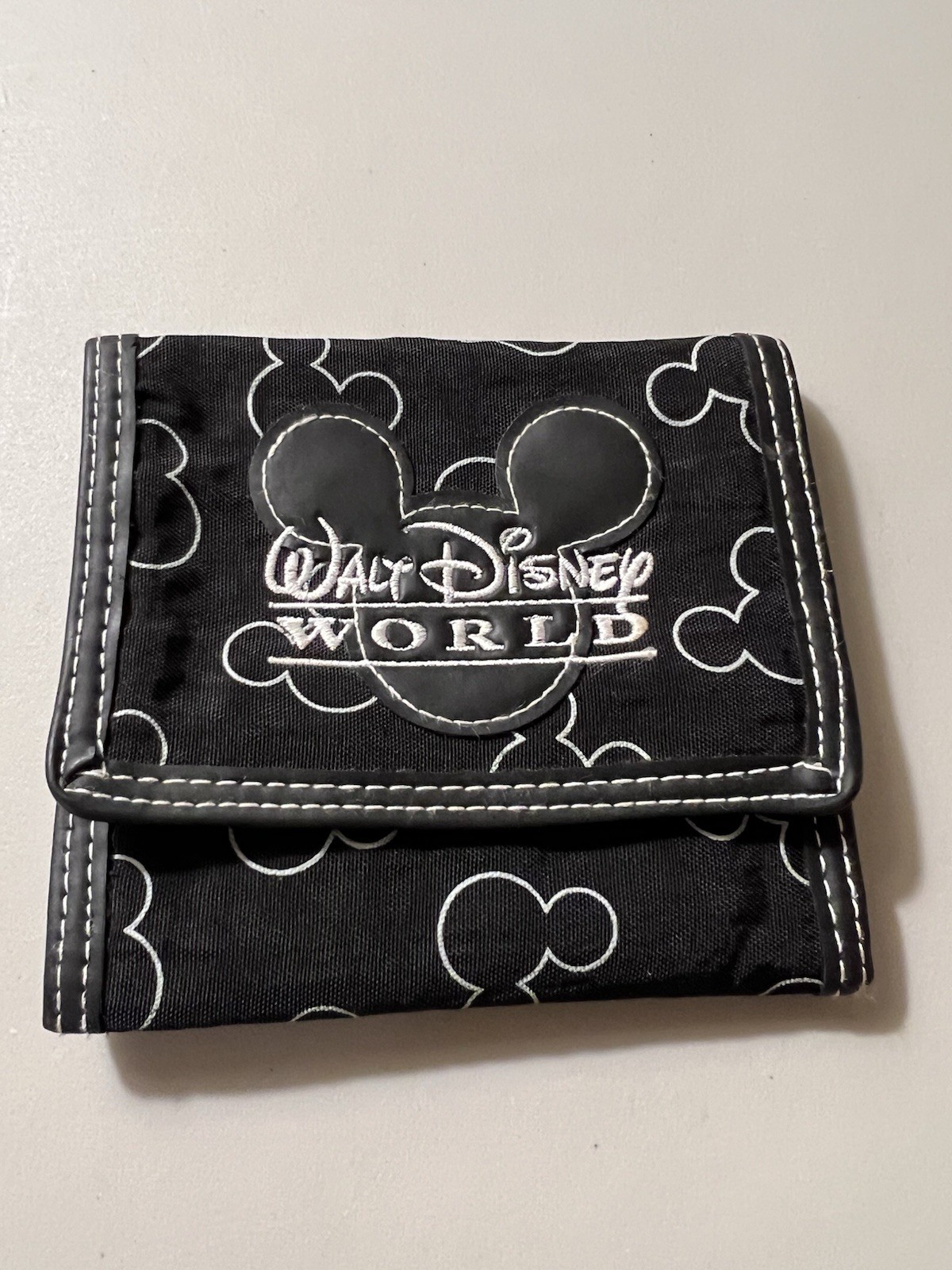 Walt Disney World - Black Tri-Fold  Wallet / Condition: Brand New