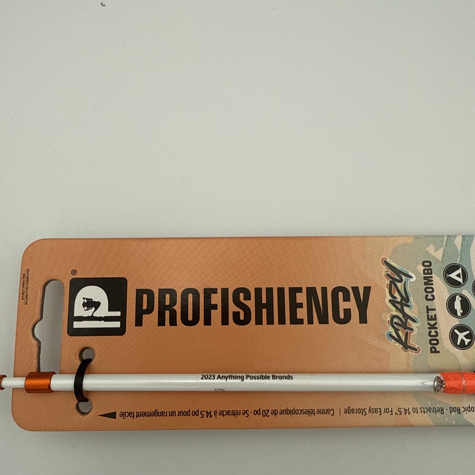 ProFISHiency Tiny But Mighty Tangle Free Travel Spincast KRAZY Pocket Combo