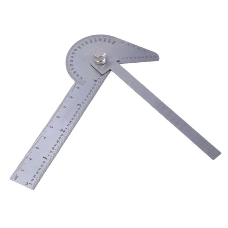 Hand 9cm Angles Measuring Tool Small 4 Inch Protractor for Various Application