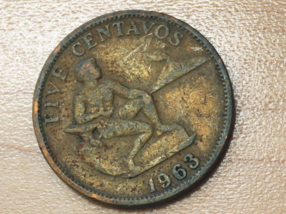1963 Philippines 5 Centavos
