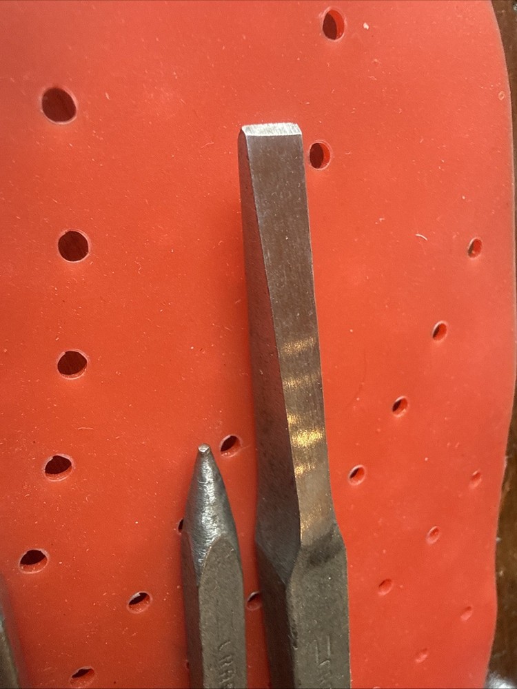 Vintage Craftsman Chisel & Punch Set, Circle G
