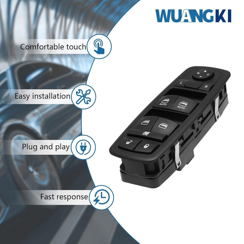 Master Power Window Control Switch Front Driver Side Compatible with2015-2017...