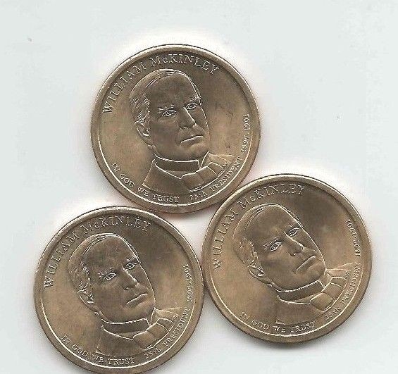2013-P Pres. McKinley Dollar.