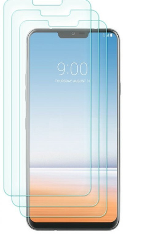 3Pack Premium Clear Tempered Glass Screen Protector For LG ThinQ G7