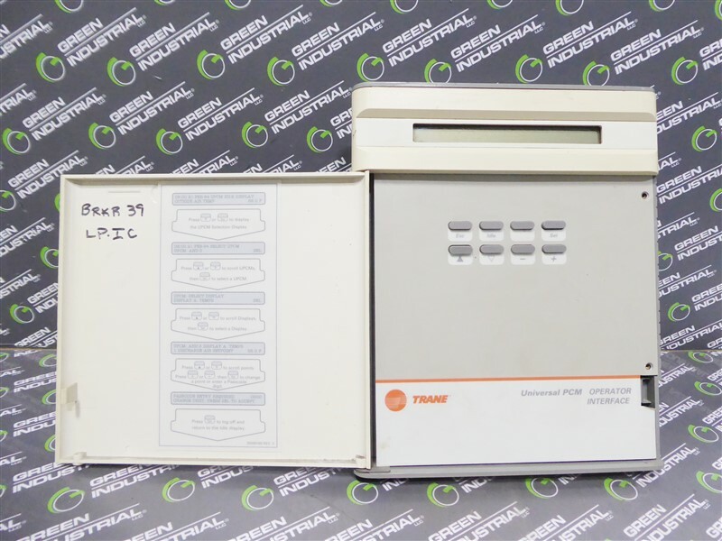 USED Trane 49500394 Universal PCM Human Interface Module Rev. 14