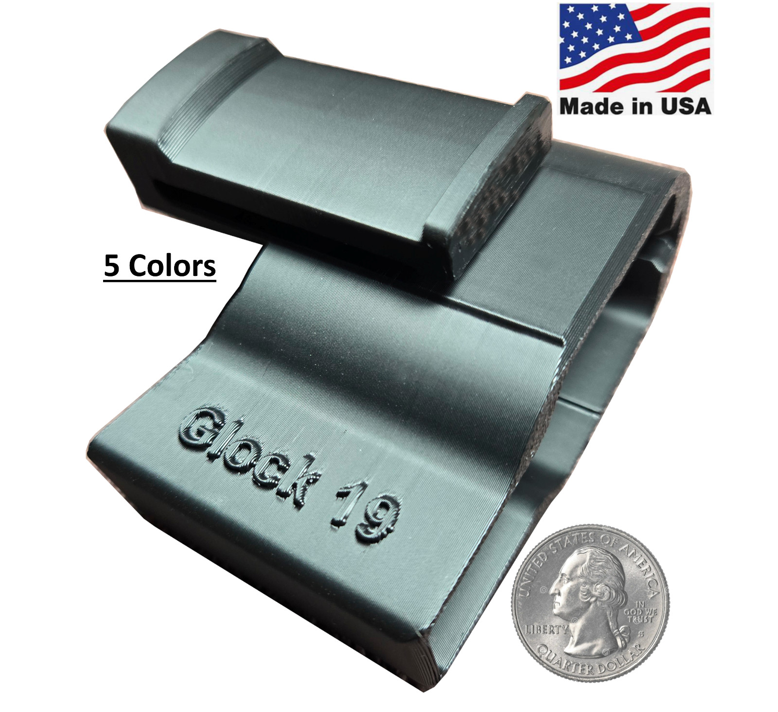 GLOCK 19 19 MOS, 23 Holster In Waistband IWB Conceal Carry. USA Made Ships FREE