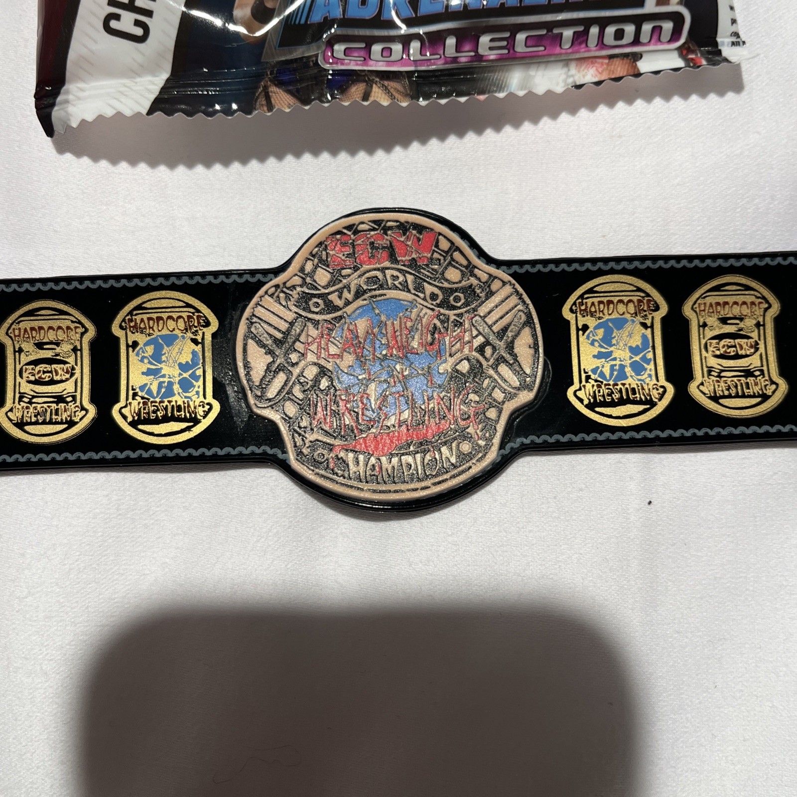 WWE Slap Bands 3 Adrenaline ECW World Championship Title Belt Extreme Wrestling