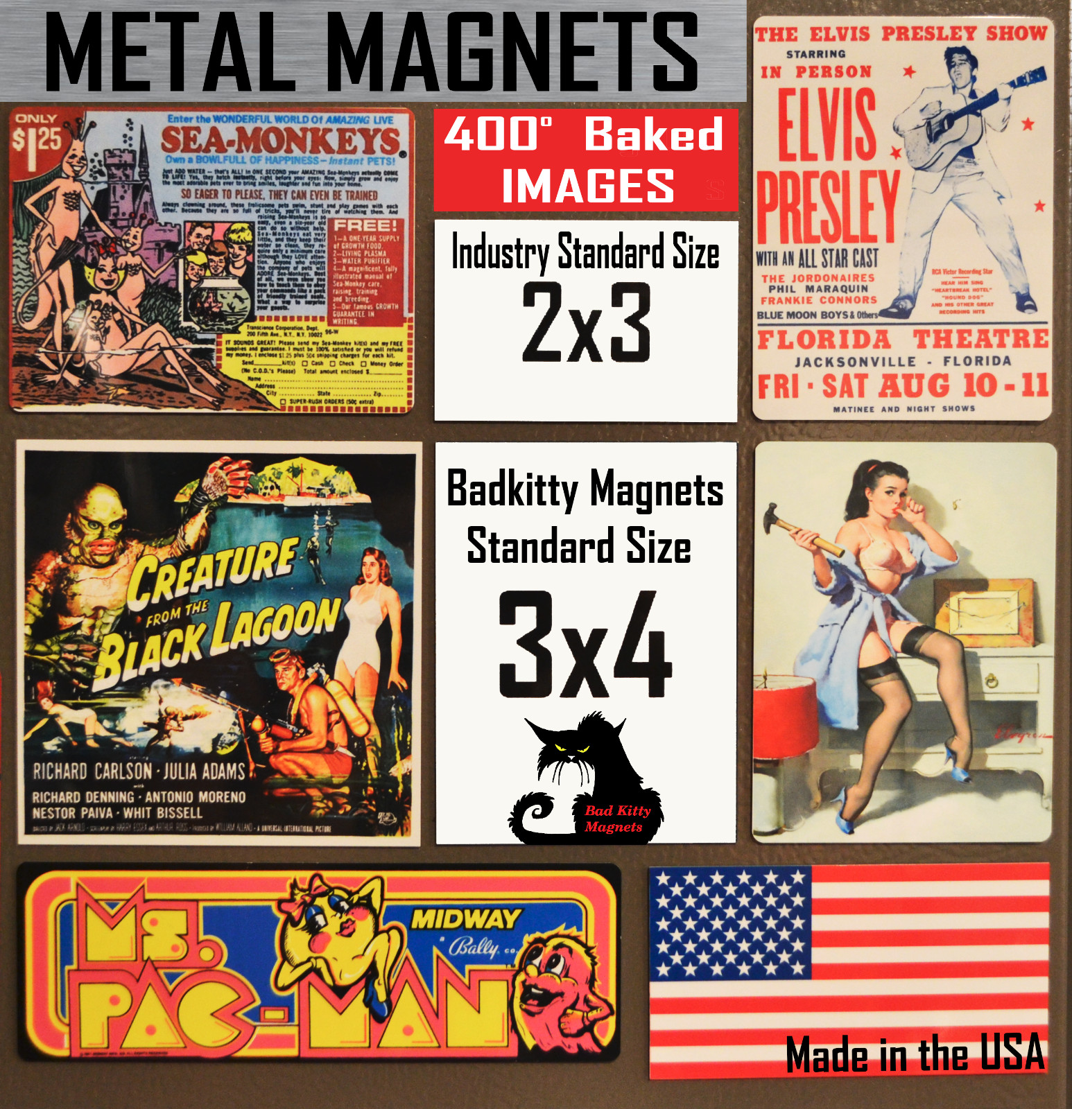 LYNDA CARTER High Quality Metal Magnet 3 x 4 inches 8324