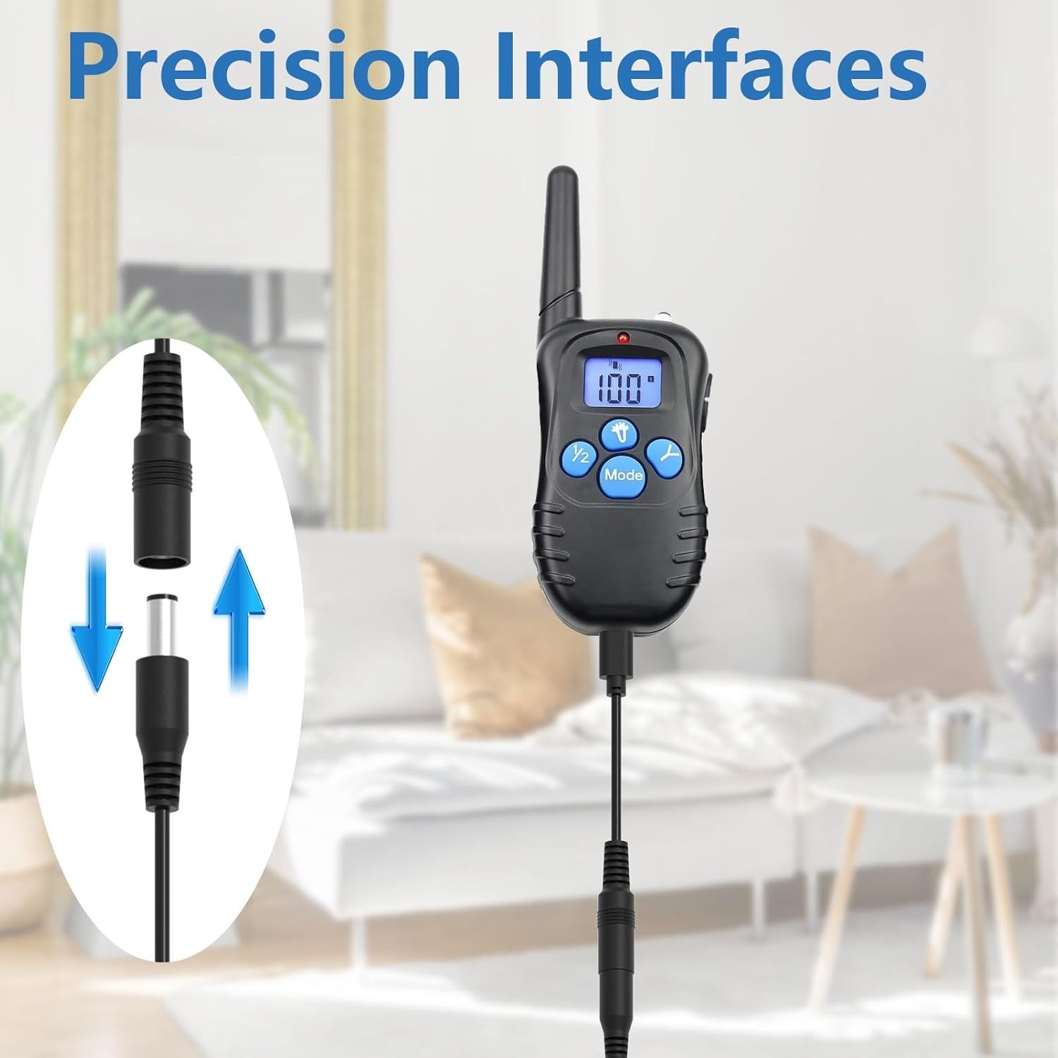 Shock Collar Charger Replacement for Dogrook Mini Educator,E Collar Charger for