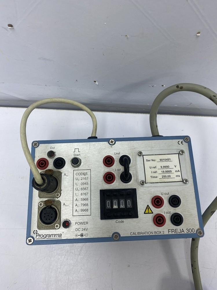 PROGRAMMA FREJA 300 CALIBRATION BOX 2