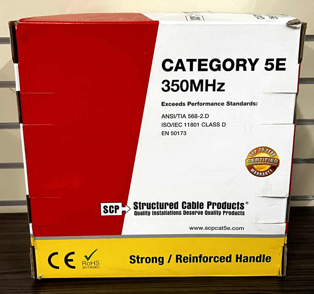 Structured Cable Products - Category 5E 350MHz Networking LAN Cable Dispenser