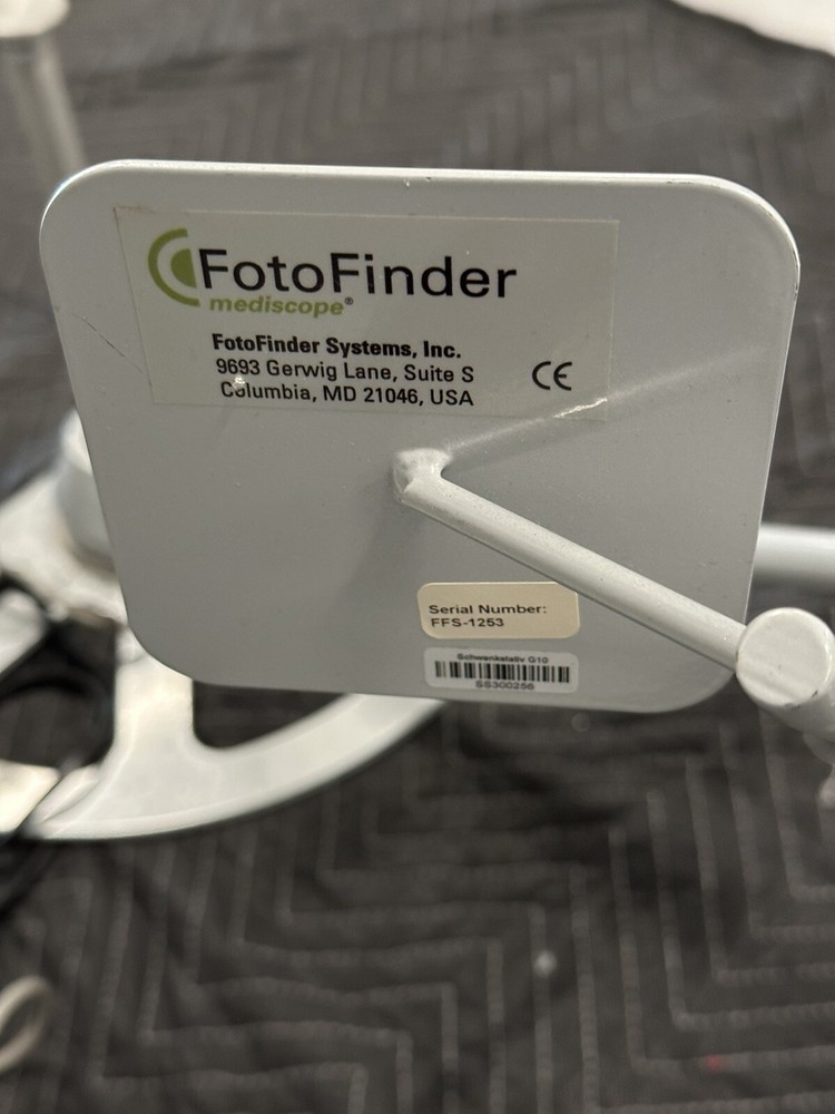 FotoFinder Mediscope Digital Imaging System Bracket + Canon G10 + Flash Splitter