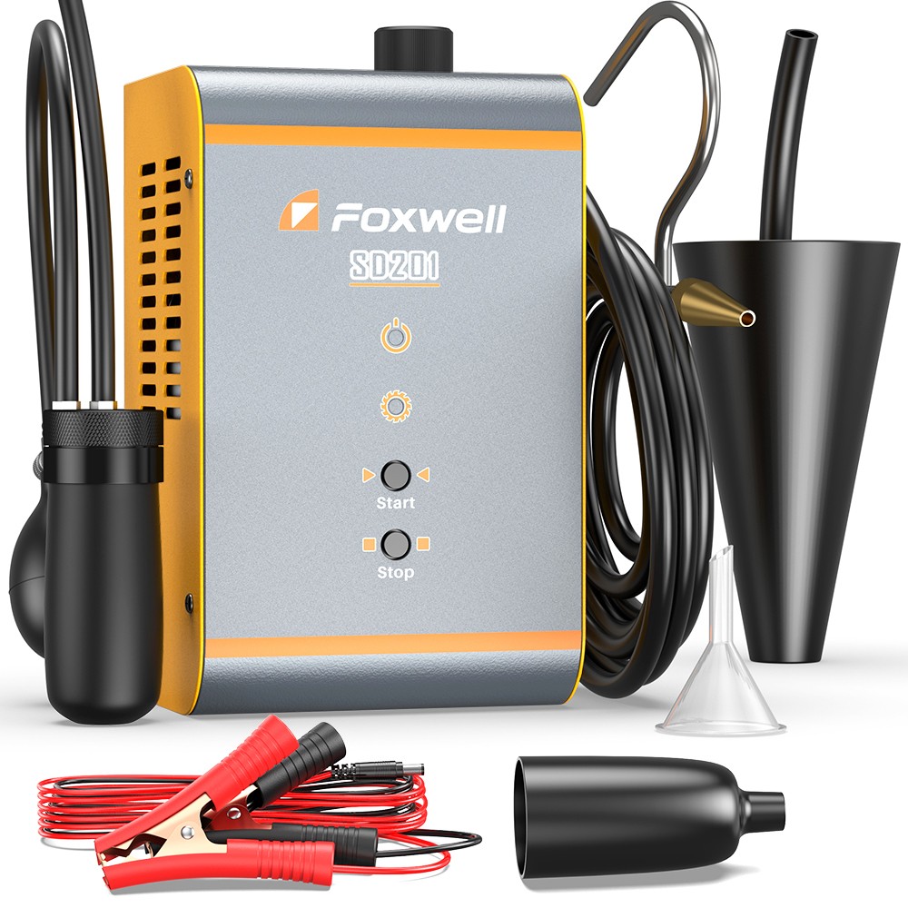 Foxwell SD201 Auto EVAP Smoke Machine Tester Vacuum Leakage Detection Analyzer