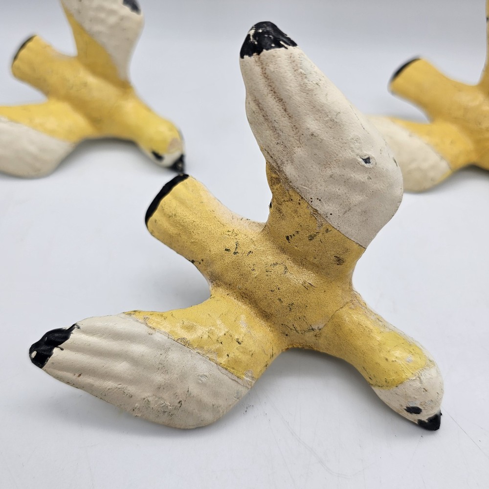 Vintage Cast Iron Bird Drawer Pulls