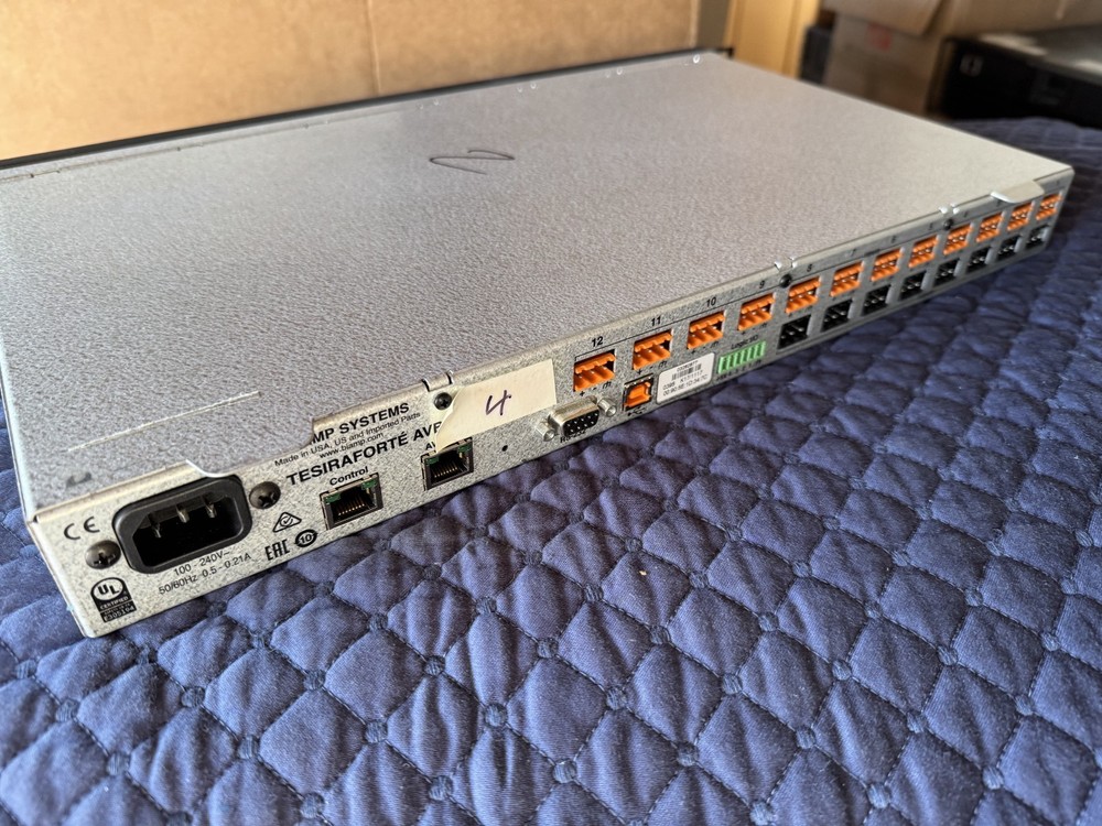 Biamp Systems Tesiraforte AVB CI Digital Audio Processor