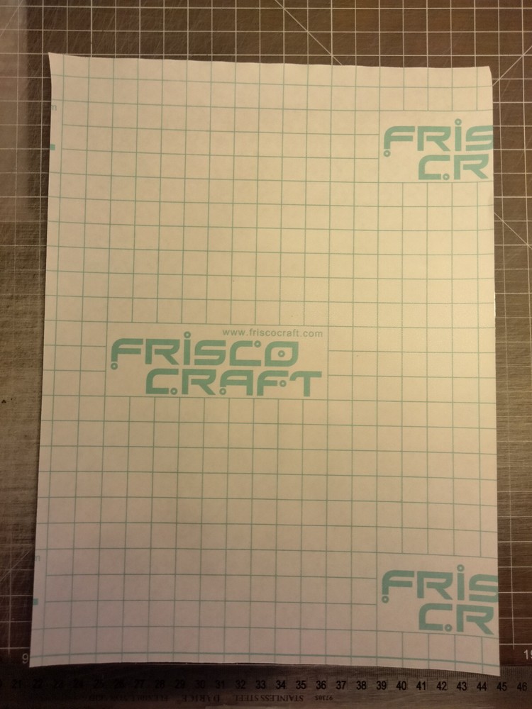 BLANK High Bake Vinyl Sheet for Custom Stencils + Application Tape