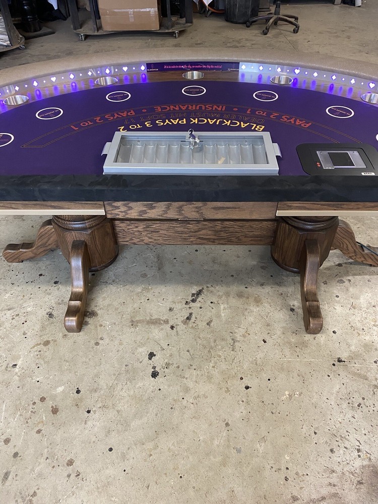 custom poker blackjack tables