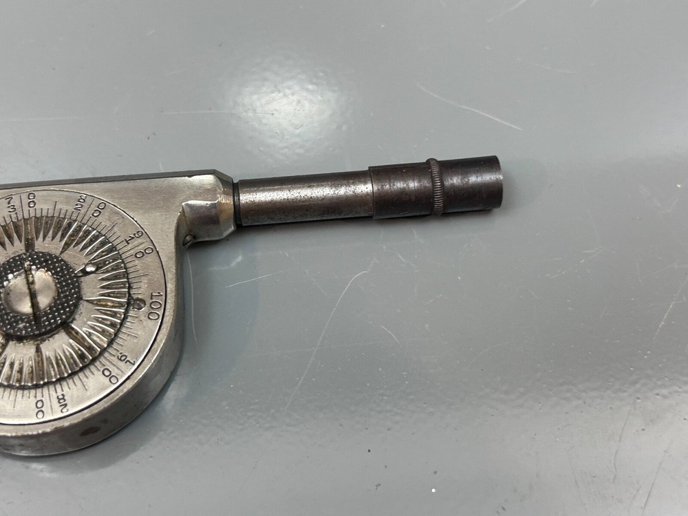 Vintage LS Starrett Co. Speed Indicator Athol Mass USA Missing Points
