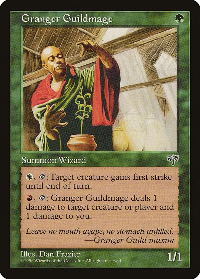 Granger Guildmage Mirage N/A MTG MP